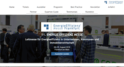 Desktop Screenshot of energieeffizienz-messe.de